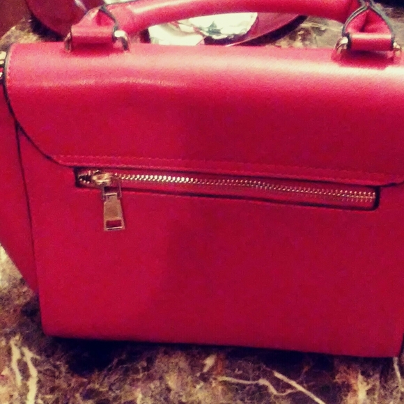 Red Tote Bag - Picture 4 of 5